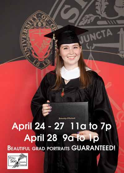 Portrait taken during week before ceremony